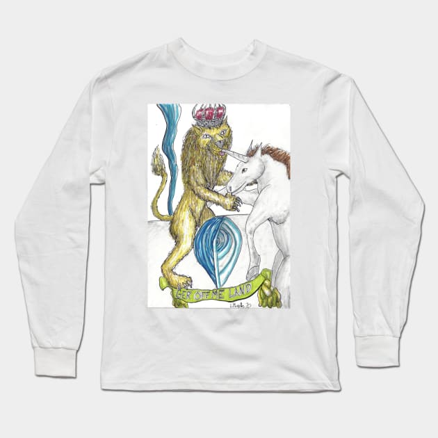 Royal Long Sleeve T-Shirt by LukeMargetts